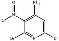 4-氨基-2,6-二溴-3-硝基吡啶, 848470-14-4, 结构式