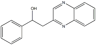 1-苯基-2-(喹喔啉-2-基)乙烷-1-醇, 849021-27-8, 结构式