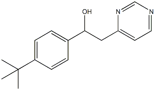 1-(4-叔丁苯基)-2-嘧啶-4-基乙醇, 849021-31-4, 结构式