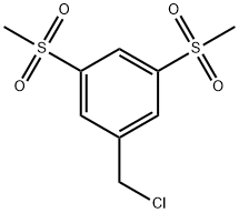 1-(氯甲基)-3,5-雙(甲基磺?；?苯, 849924-87-4, 結構式