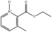 2-羧酸乙酯-3-甲基吡啶氮氧化物, 850864-53-8, 结构式