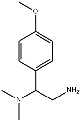 [2-AMINO-1-(4-METHOXYPHENYL)ETHYL]DIMETHYLAMINE, 851169-57-8, 结构式