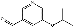 5-异丙氧基吡啶-3-甲醛, 852476-59-6, 结构式
