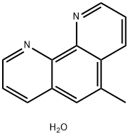 5-甲基-1,10-菲咯啉水合物, 855360-81-5, 结构式