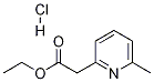 6-甲基吡啶-2-乙酸乙酯盐酸盐, 856858-72-5, 结构式