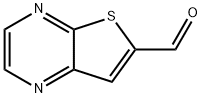 噻吩并[2,3-B]吡嗪-6-甲醛, 857283-69-3, 结构式