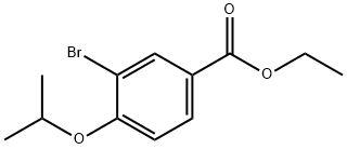 3-溴-4-异丙氧基苯甲酸乙酯, 860695-52-9, 结构式