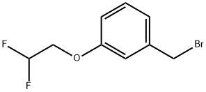 1-(溴甲基)-3-(2,2-二氟乙氧基)苯, 864054-55-7, 结构式