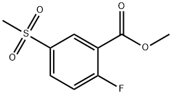 2-氟-5-(甲基磺?；?苯甲酸甲酯, 865663-98-5, 結(jié)構(gòu)式
