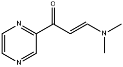 (2E)-3-(二甲氨基)-1-(2-吡嗪基)-2-丙烯-1-酮, 866000-17-1, 结构式
