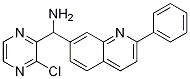 (3-氯吡嗪-2-基)(2-苯基喹啉-7-基)甲胺, 867162-37-6, 结构式