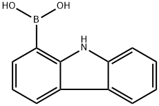 9H-咔唑-1-基硼酸, 869642-36-4, 结构式