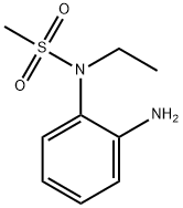 N-(2-氨基苯基)-N-乙基甲磺酰胺, 869945-03-9, 结构式