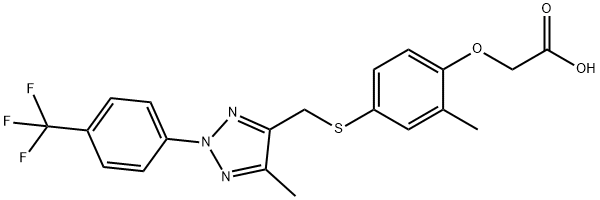 Pparδ ago<i></i>nist 2, 870884-12-1, 結(jié)構(gòu)式