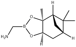 (3AS,4S,6S,7AR)-六氫-3A,5,5-三甲基-4,6-甲橋-1,3,2-苯并二氧硼烷-2-甲胺, 877371-68-1, 結(jié)構(gòu)式
