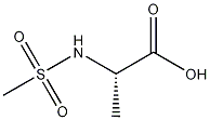 (2S)-2-(甲基磺?；被?丙酸, 879123-60-1, 結(jié)構(gòu)式