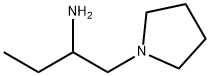 1-(PYRROLIDIN-1-YL)BUTAN-2-AMINE, 883547-04-4, 結(jié)構(gòu)式
