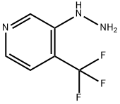 3-肼基-4-三氟甲基吡啶, 883864-69-5, 结构式