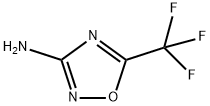 [5-(三氟甲基)-1,2,4-恶二唑-3-基]胺, 883877-86-9, 结构式