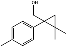 (2,2-二甲基-1-(对甲苯基)环丙基)甲醇, 884091-45-6, 结构式