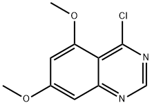 4-氯-5,7-二甲氧基喹唑啉, 884340-91-4, 结构式