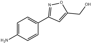 3-(4-氨基-苯基 )-5-异恶唑甲醇, 885273-66-5, 结构式