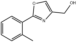 (2-(邻甲苯基)恶唑-4-基)甲醇, 885274-04-4, 结构式