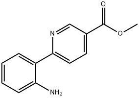 6-(2-氨基苯基)烟酸甲酯, 885277-03-2, 结构式