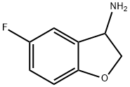 5-氟-2,3-二氢苯并呋喃-3-胺, 885280-83-1, 结构式