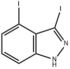 3,4-二碘-1H-吲唑, 885518-66-1, 结构式