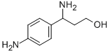 3-氨基-3-(4-氨基苯基)-1-丙醇, 886364-12-1, 结构式