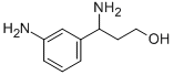 3-氨基-3-(3-氨基苯基)丙-1-醇, 886364-14-3, 结构式