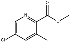 5-氯-3-甲基吡啶甲酸甲酯, 886365-49-7, 结构式