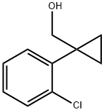 [1-(2-氯苯基)环丙基]甲醇, 886366-24-1, 结构式