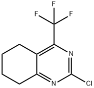 2-氯-4-(三氟甲基)-5,6,7,8-四氢喹唑啉, 886494-00-4, 结构式