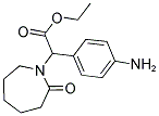 2-(4-氨基苯基)-2-(2-氧代氮杂环庚烷-1-基)乙酸乙酯, 886496-64-6, 结构式