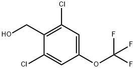 2,6-二氯-4-(三氟甲氧基)苯甲醇, 886503-04-4, 结构式