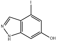 4-碘-1H-吲唑-6-醇, 887570-29-8, 结构式