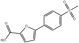 5-(4-(甲基磺?；?苯基)呋喃-2-羧酸, 893738-07-3, 結(jié)構(gòu)式
