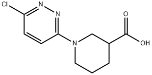 1-(6-氯哒嗪-3-基)哌啶-3-羧酸, 893755-57-2, 结构式