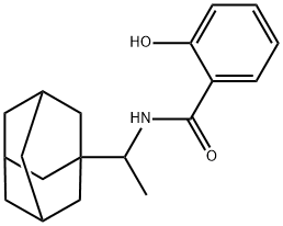 N-[1-(1-金剛烷基)乙基]-2-羥基-苯甲酰胺, 893778-69-3, 結(jié)構(gòu)式
