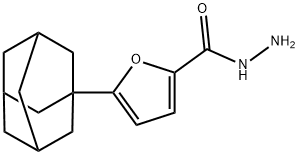 5-(1-金剛烷基)-2-呋喃肼, 897545-05-0, 結(jié)構(gòu)式