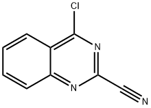 4-氯喹唑啉-2-甲腈, 898044-49-0, 结构式