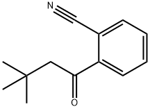 2-(3,3-二甲基丁酰基)苯甲腈, 898764-17-5, 结构式