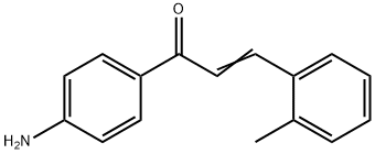 (E)-1-(4-氨基苯基)-3-(2-甲基苯基)丙-2-烯-1-酮, 899015-90-8, 结构式