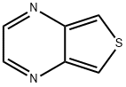 噻吩[3,4-B]吡嗪, 272-43-5, 结构式