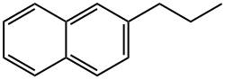 2-N-PROPYLNAPHTHALENE, 2027-19-2, 结构式