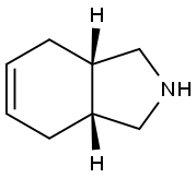 顺式-2,3,3A,4,7,7A-六氢-1H-异吲哚, 2144-87-8, 结构式