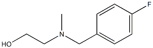 2-[(4-氟-苄基)-甲基-氨基]-乙醇, 2248-70-6, 结构式