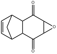 1A,2A,3,6,6A,7A-己烷A氢-3,6-甲并NAPHTHO[2,3-B]OXIR烯-2,7-二酮, 2435-32-7, 结构式